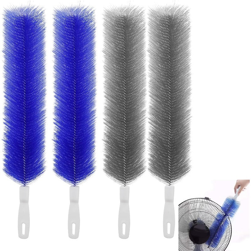 Flexibilní kartáče z mikrovlákna na čištění ventilátorů – opakovaně použitelné nástroje pro čištění lopatek ventilátoru, větracích otvorů a žaluzií