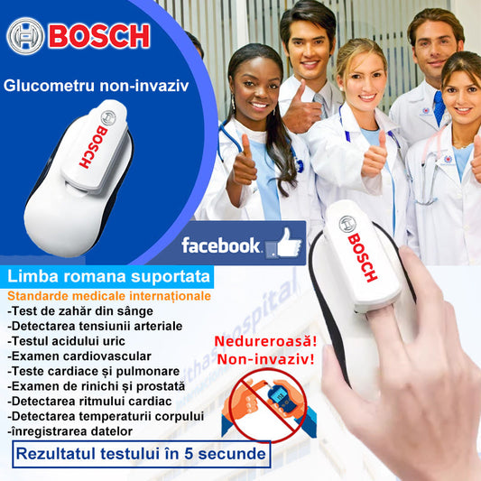 ✨Nejprodávanější produkt roku 2024: Přenosný, bezbolestný a neinvazivní glukometr, BOSCH💖