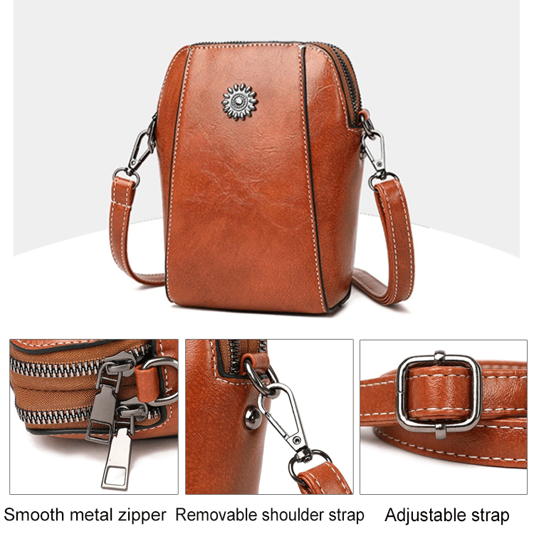 Francouzská crossbody kabelka s odpovídajícími mušlemi