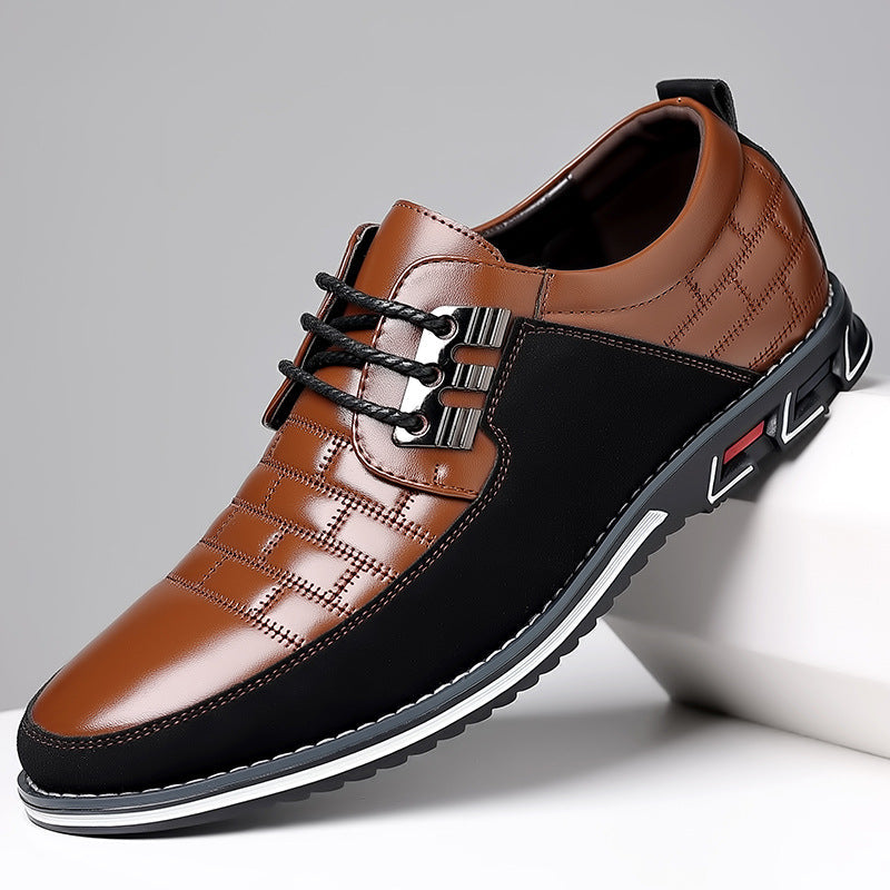 👞2024 Italské klasické kožené boty, ručně vyráběné