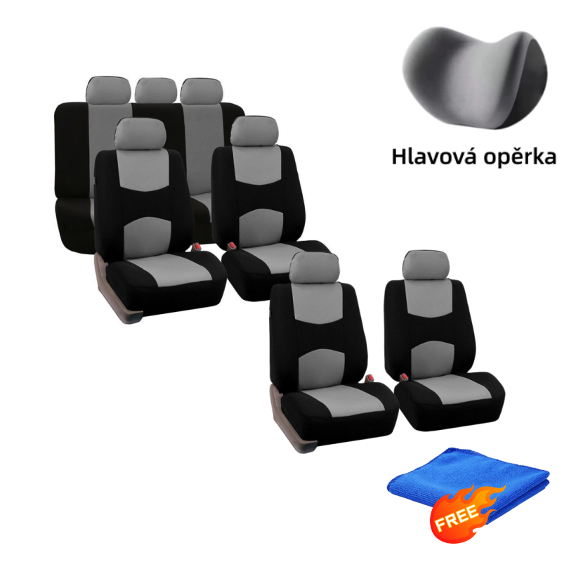 Vyberte si z 5 barevných variant – stylové ochranné potahy na autosedačky. Na dobírku! 🎨