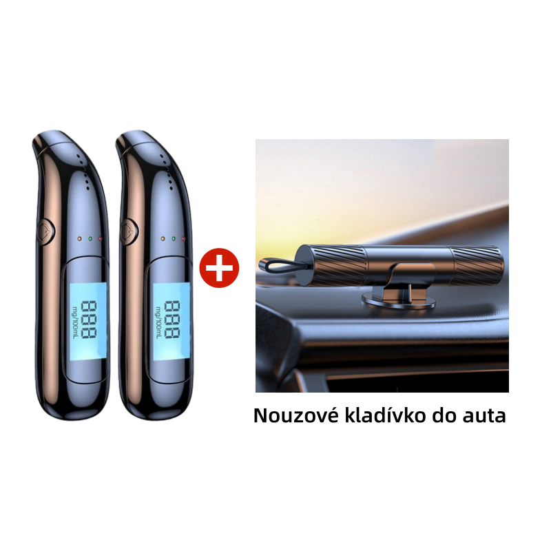 🧪 Alkoholtester Hygienické přesné měření Bezkontaktní foukání – Rozlučte se s křížovou kontaminací