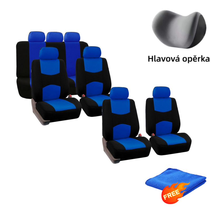 Vyberte si z 5 barevných variant – stylové ochranné potahy na autosedačky. Na dobírku! 🎨