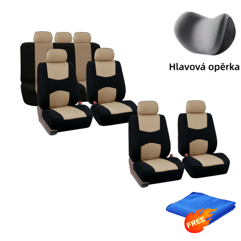 Vyberte si z 5 barevných variant – stylové ochranné potahy na autosedačky. Na dobírku! 🎨