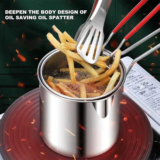 ✨49% sleva na nové produkty✨304 multifunkční fritéza z nerezové oceli