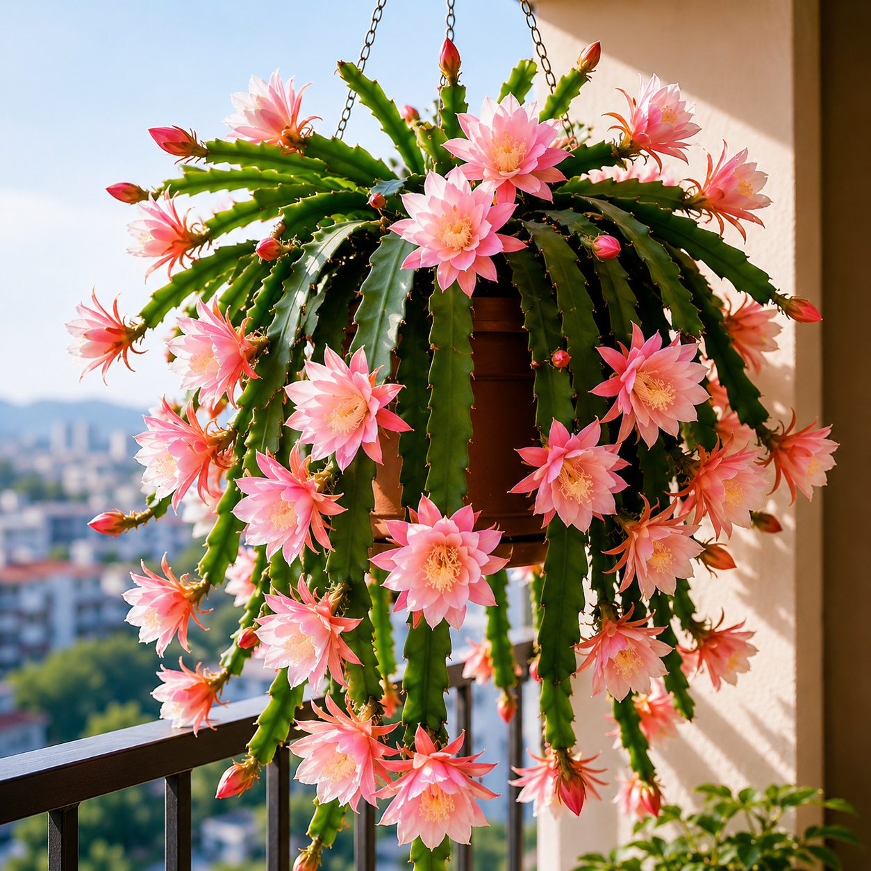 💫 Vzácný kaktus orchideje Epiphyllum 🌸 Vzácná květina, kterou každý obdivuje