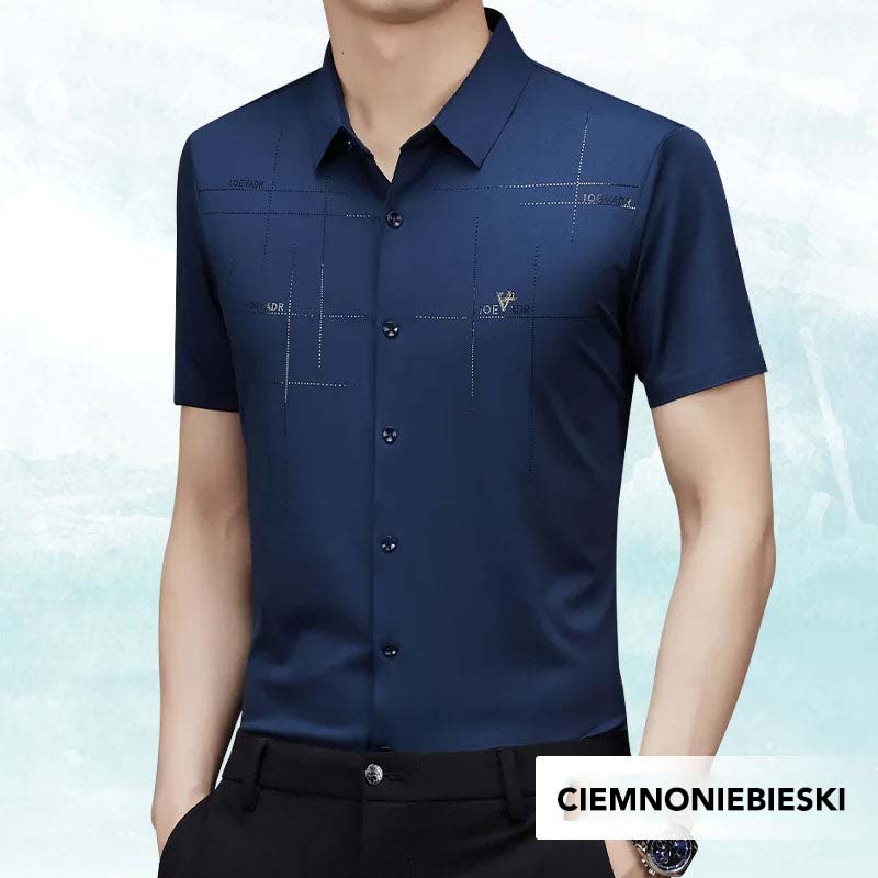 🔥HORKÁ VÝPRODEJ 49% 🔥 Pánská obchodní košile Ice Silk