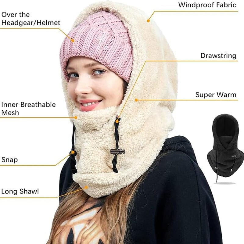 🏂Šátek s kapucí chránící před větrem a chladem✨✨✨