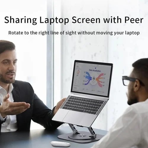 Stojan na notebook, otočný držák z hliníkové slitiny