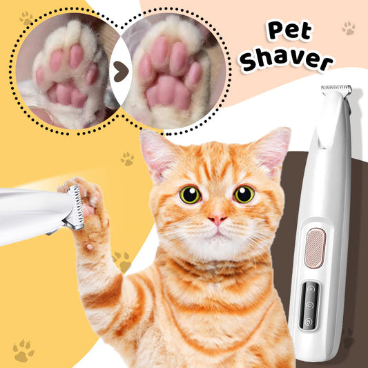 【🎉Dobírka】🐱Vodotěsný dobíjecí holicí strojek s LED světlem