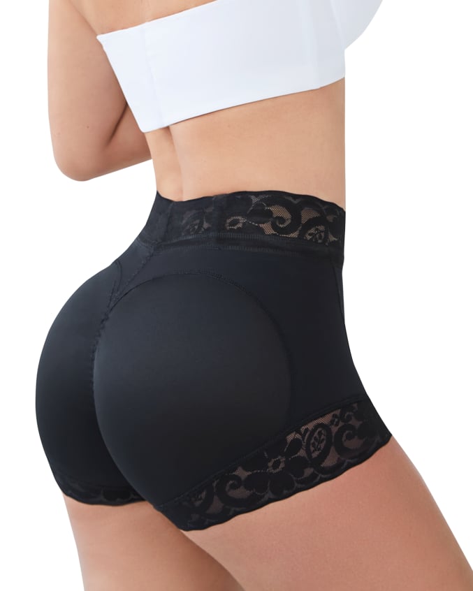 🔥Novoroční výprodej 2024 💖 Dámské krajkové klasické kalhotky na ležérní nošení Body Shaper Butt Lifter-TAB