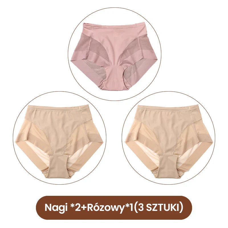 🔥Kupte 2 a získejte 1 zdarma🔥Dámská bezešvá sada kalhotek s vysokým pasem