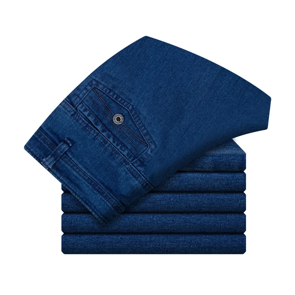 👖 Rovné pánské džíny s vysokým pasem -TAB