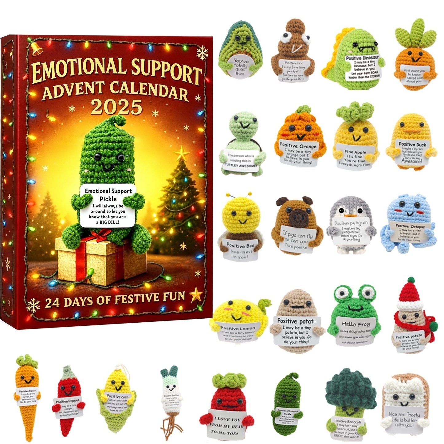 🎄Adventní kalendář emoční podpory 2025