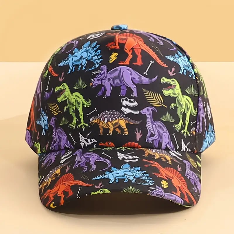 🦖Dětská baseballová čepice s dinosaurem🧢