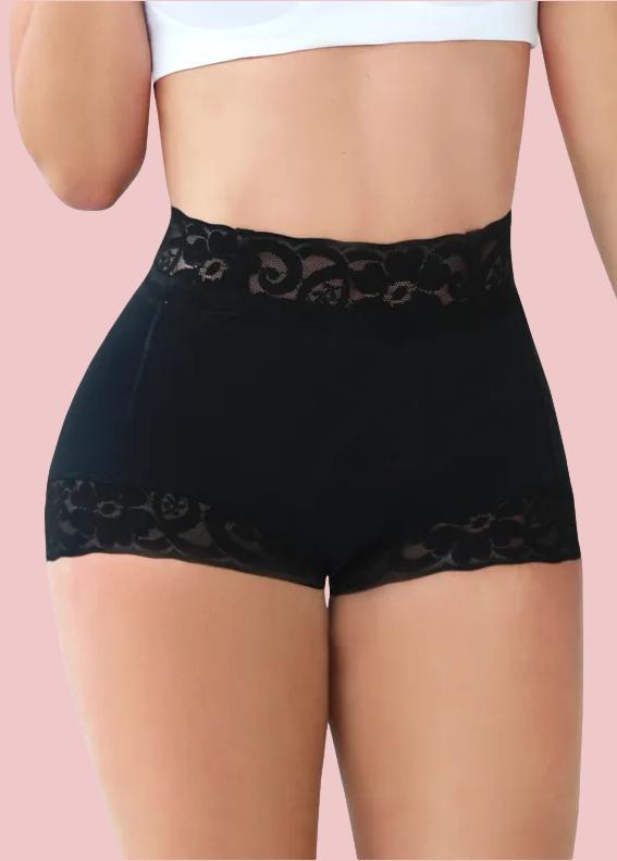 🔥Novoroční výprodej 2024 💖 Dámské krajkové klasické kalhotky na ležérní nošení Body Shaper Butt Lifter-TAB