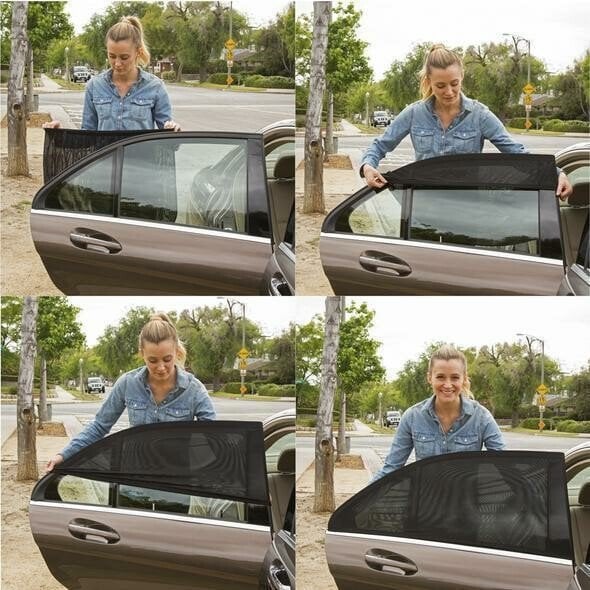 🚗🐛 Univerzální okenní filtry do auta 🦟