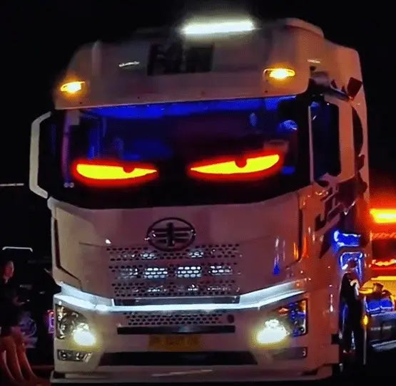 [Exkluzivní výroba] 🔥Ďáblova lampa do auta s LED měkkou obrazovkou