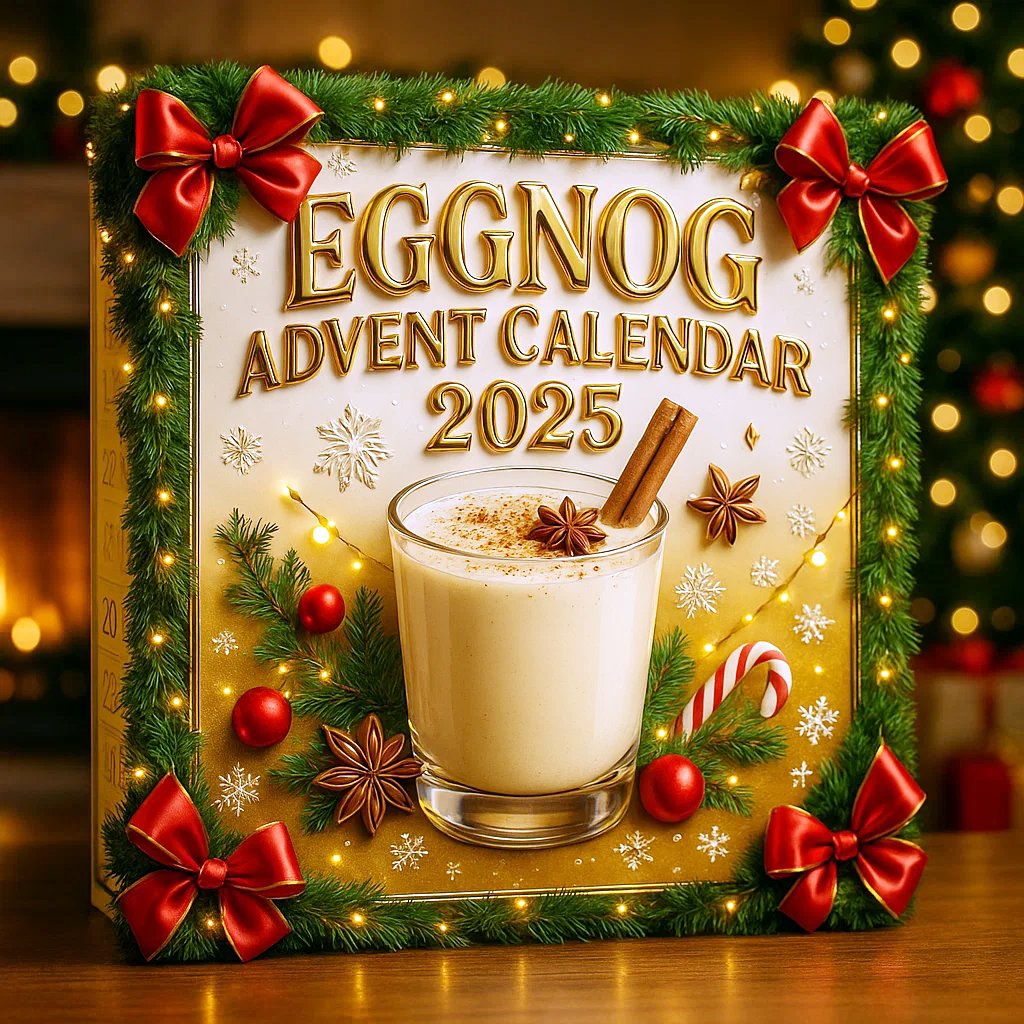 Adventní kalendář s vaječným likérem 2025