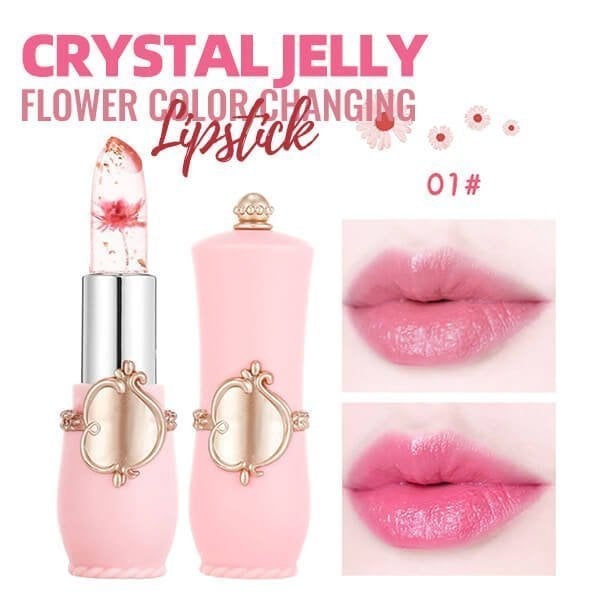 🔥Crystal Flower Jelly rtěnka měnící barvu🔥Kup 1 a 1 zdarma