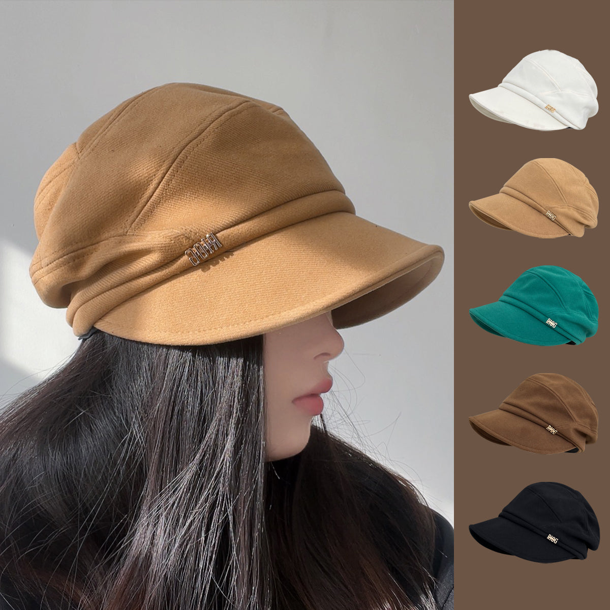 💗49% sleva na nové produkty 👒2024 Nový dámský kovbojský baret (čtyřsezónní oblečení)