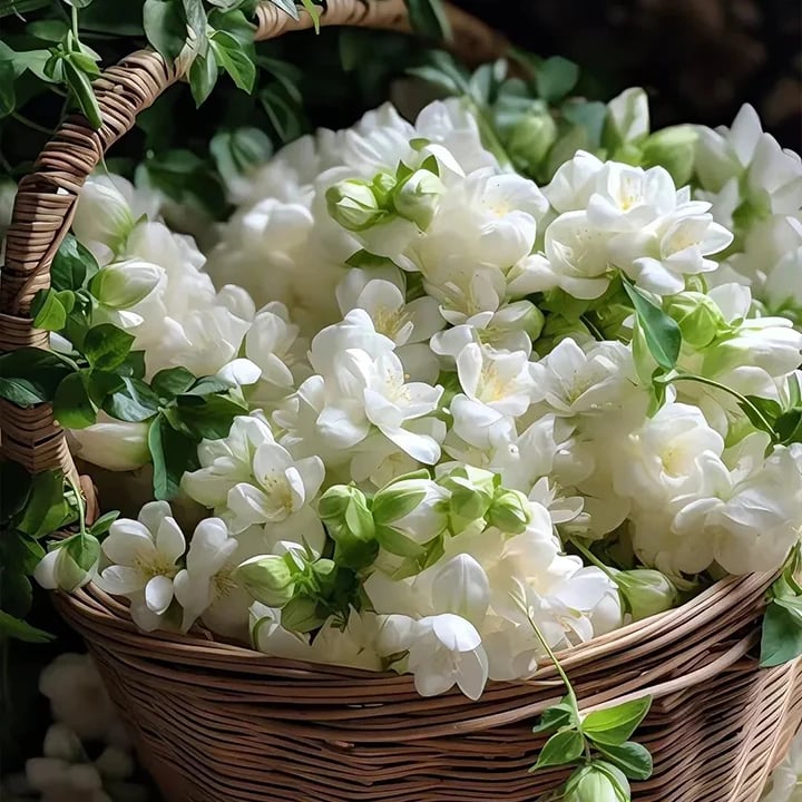 POSLEDNÍ DEN AKCE - SLEVA 49 % 🌸Krásná jasmínová rostlina v květináči (lze zasadit i v zimě)🌸