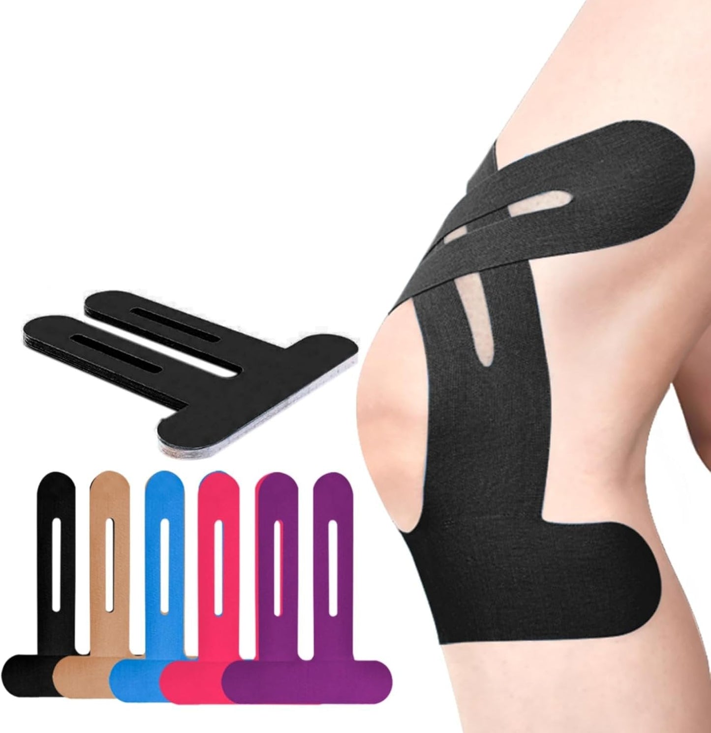 🎁50% SLEVA - Předřezaná kineziologická páska na kolena