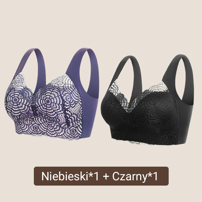✨Kupte 1 a získejte 1 zdarma - 💟Korunované podprsenky velikost extra