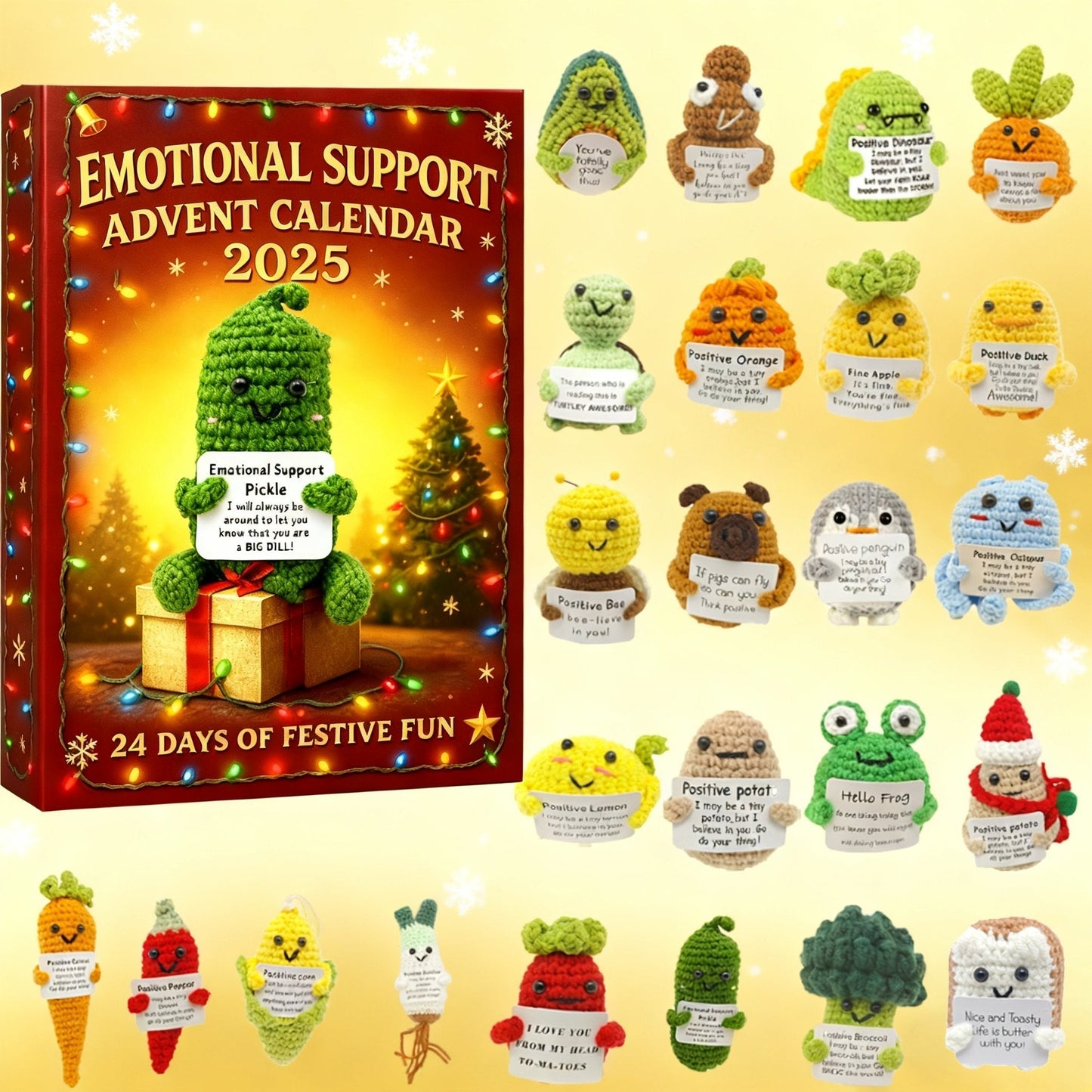 🎄Adventní kalendář emoční podpory 2025