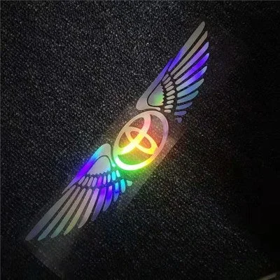3D laserová nálepka na auto s andělskými křídly ✧4 ks✧