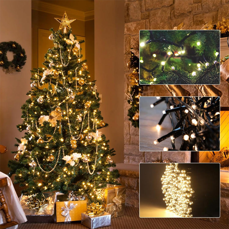 🎄 LED vánoční osvětlení ve tvaru pěticípé hvězdy 🎄