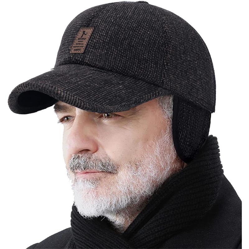 Teplá, lehká zimní kšiltovka