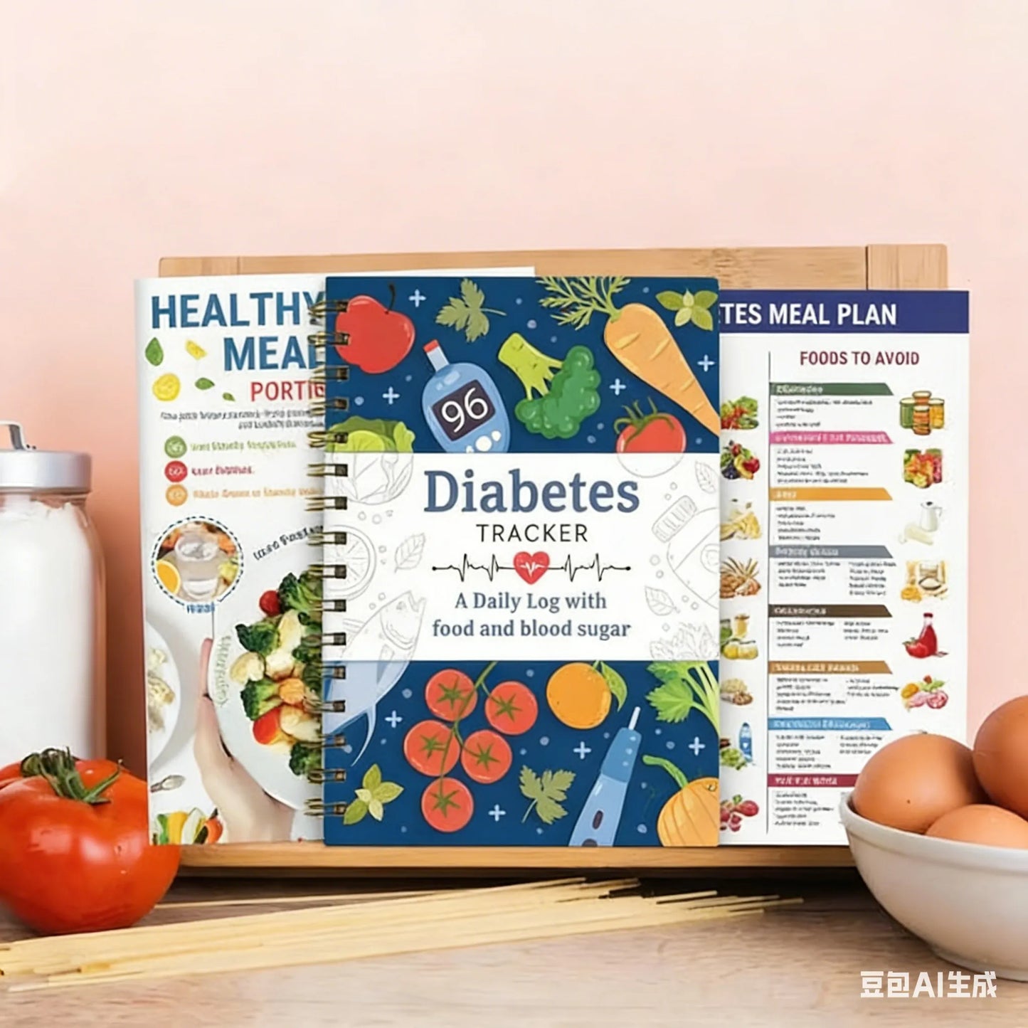 🔥📘✨Speciálně pro diabetiky🔥Sledovač diabetu se seznamem potravin