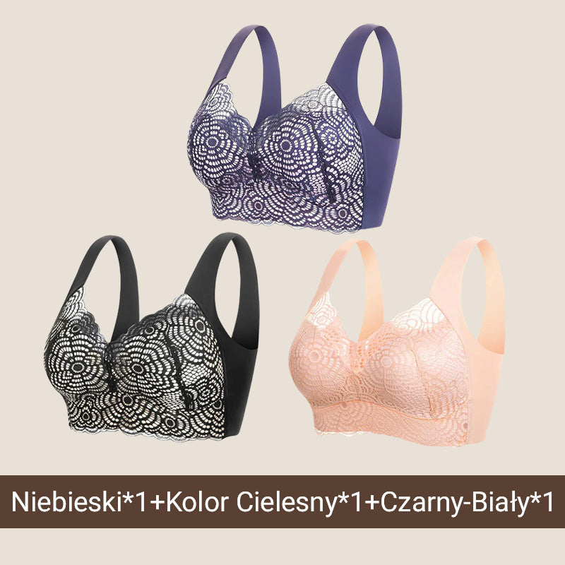✨Kupte 1 a získejte 1 zdarma - 💟Korunované podprsenky velikost extra
