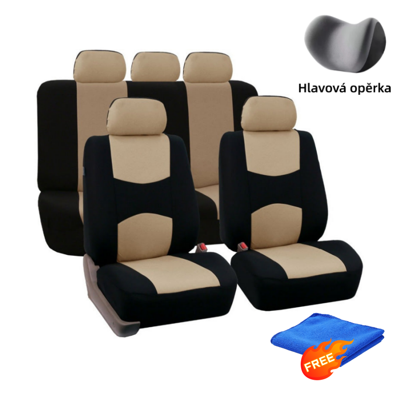 Vyberte si z 5 barevných variant – stylové ochranné potahy na autosedačky. Na dobírku! 🎨