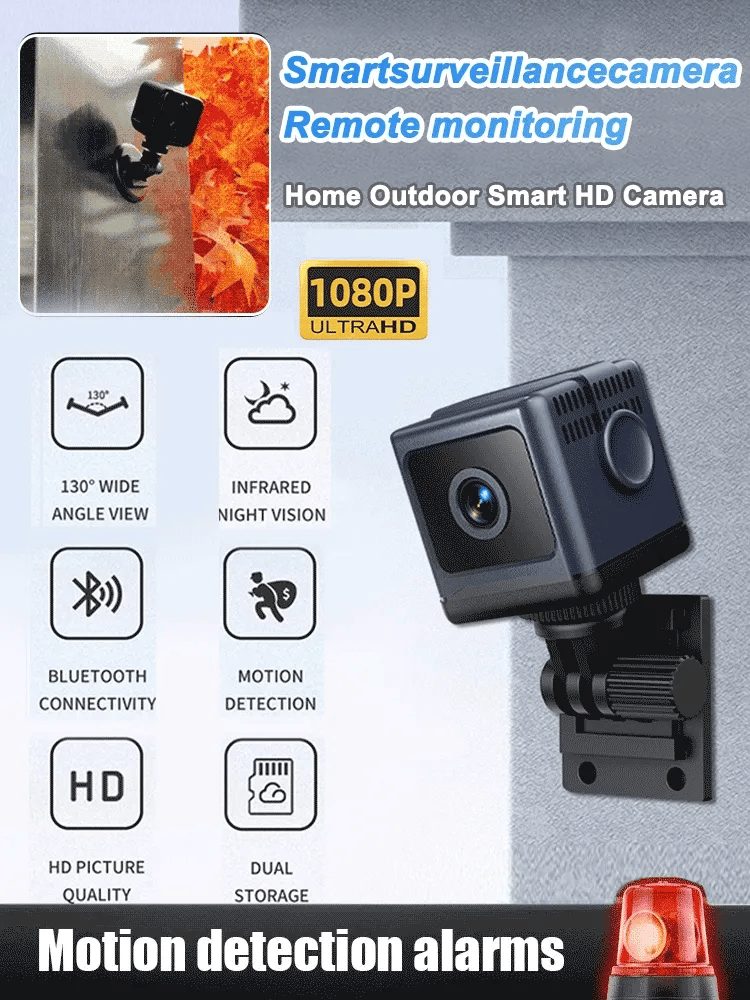 W03 Chytrá WiFi bezpečnostní kamera – 1080P HD, noční vidění, detekce pohybu, nízká spotřeba energie