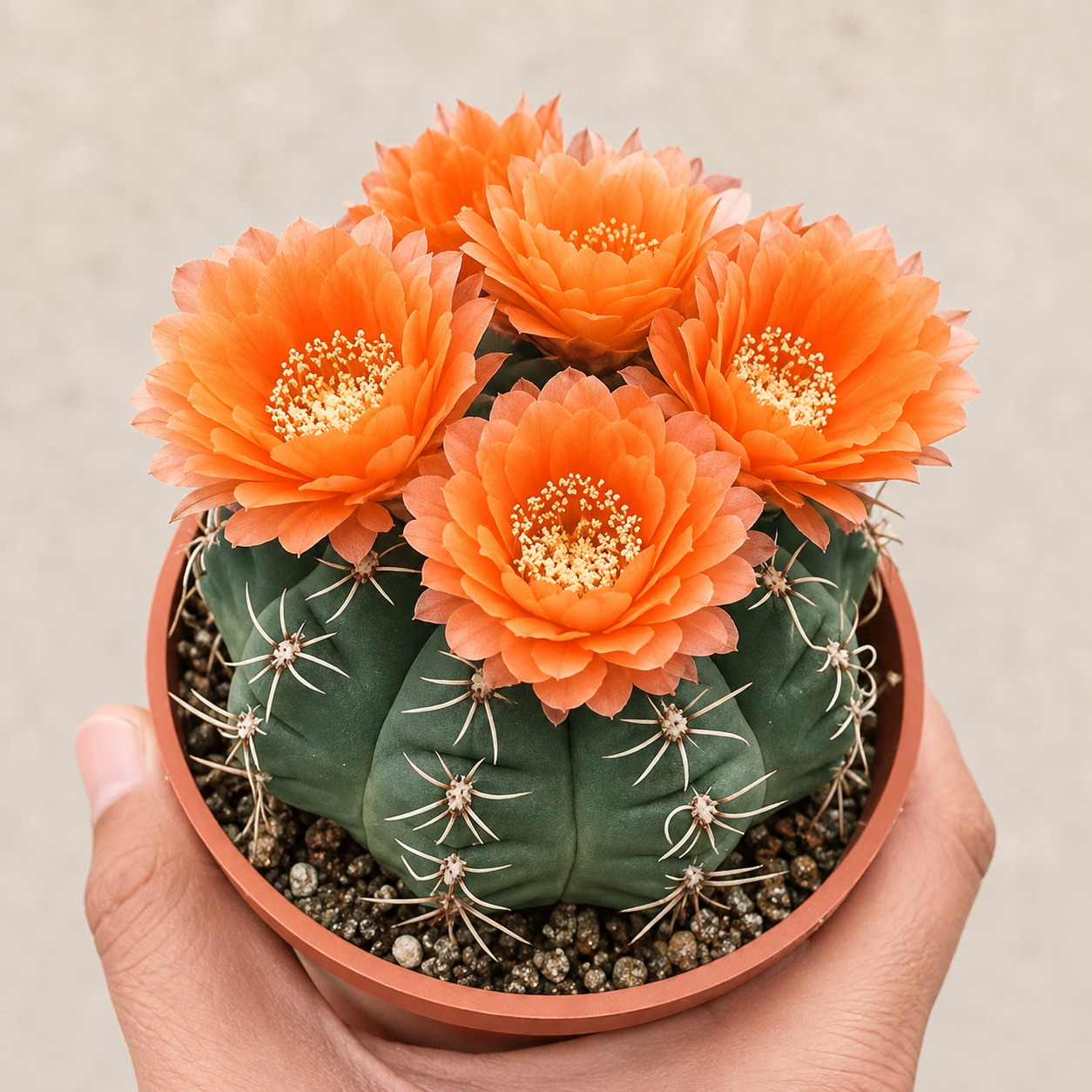 🌵 Seznamte se se svým novým nejlepším přítelem – kaktusem Gymnocalycium baldianum! 💕