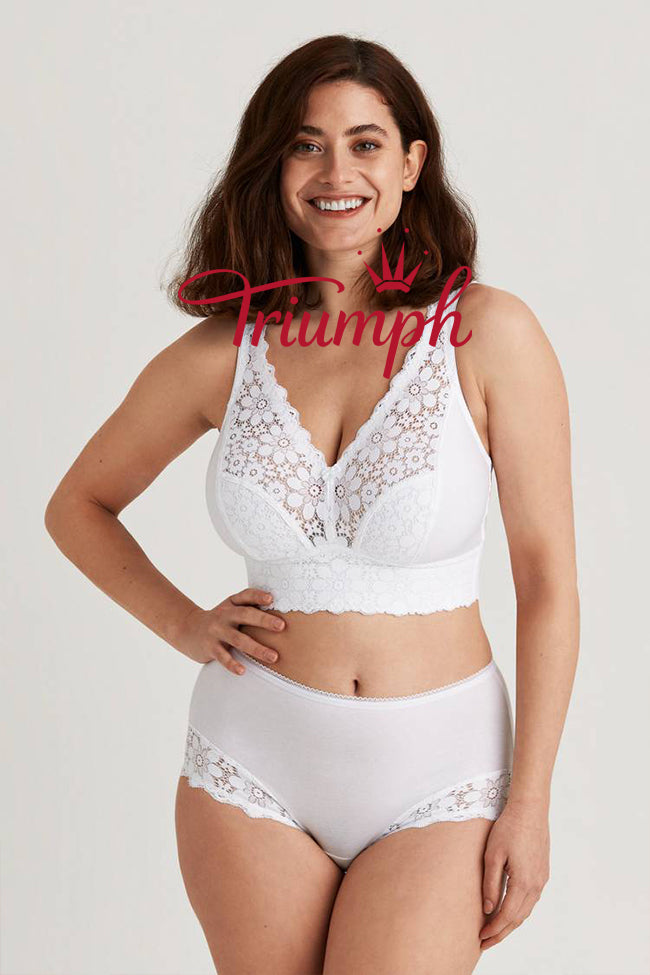 Triumph - 3 ks (85A-105F) 💝 Pohodlná bezdrátová podprsenka