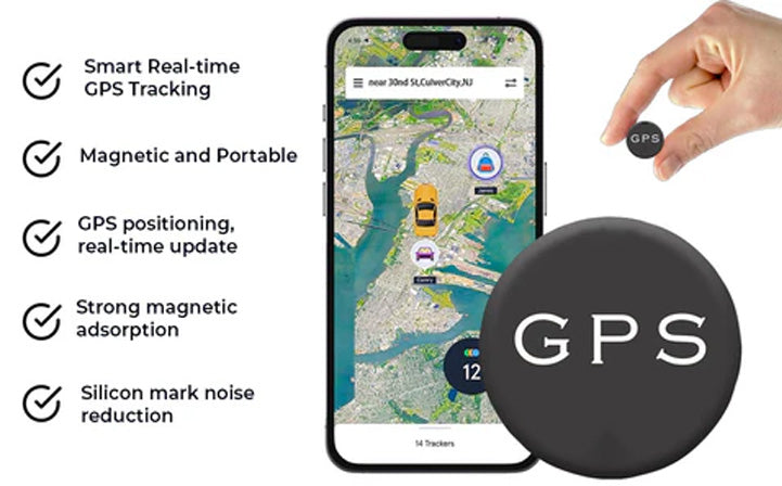 Modernizováno v roce 2026✨ Mini magnetický GPS lokátor Lyseemin™ EasyFind