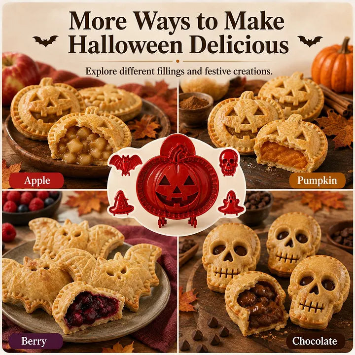 🎃 Sada 8 mini forem na halloweenské dorty