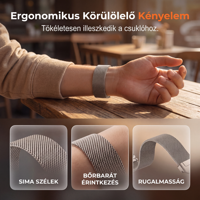 ⌚Řemínek z nerezové oceli – pro Apple Watch