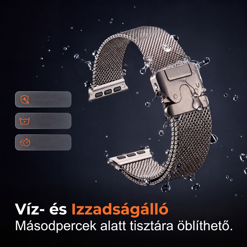 ⌚Řemínek z nerezové oceli – pro Apple Watch