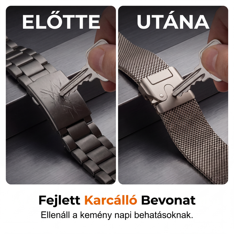 ⌚Řemínek z nerezové oceli – pro Apple Watch