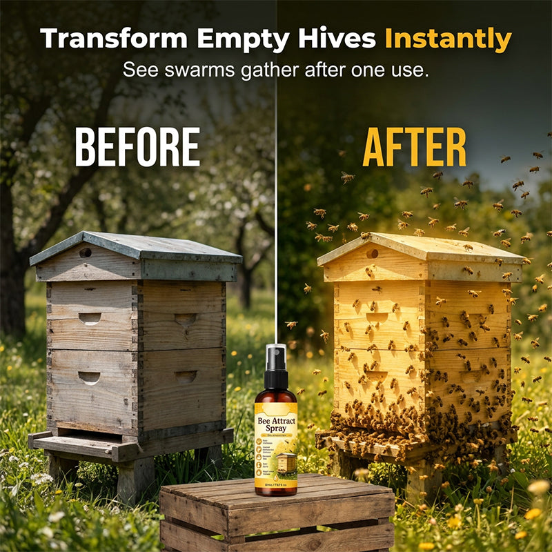 🍯🐝 Sprej na lákání včel | Pomáhá přilákat roje včel do úlu a zvyšuje účinnost lákání včel! Lákání včel je snazší! 🏡