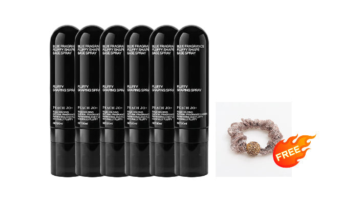 🔥🎁Nowość 50% TANIEJ🔥90 ml Spray do stylizacji włosów Fluffy Hair – objętościowy spray o długotrwałym działaniu i zapachu brzoskwini
