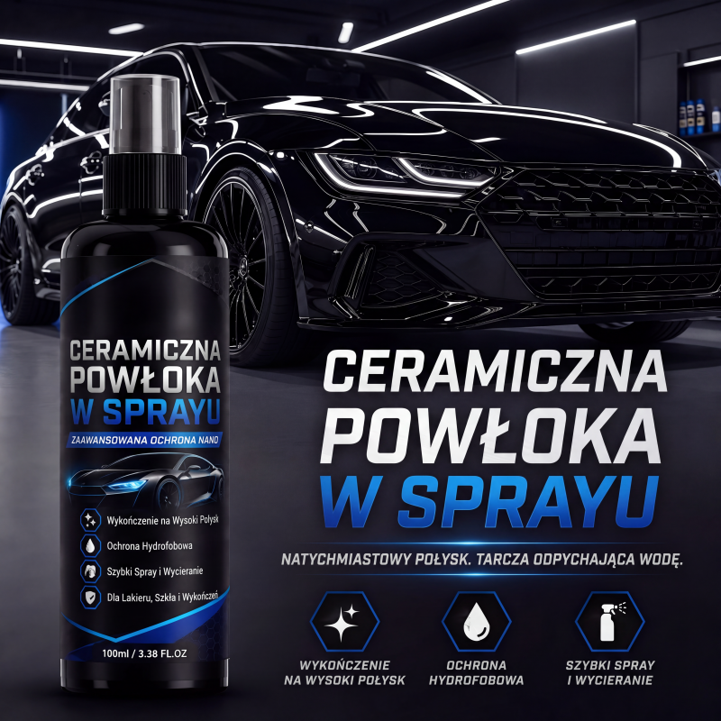 Keramický nano povlak ve spreji pro automobily