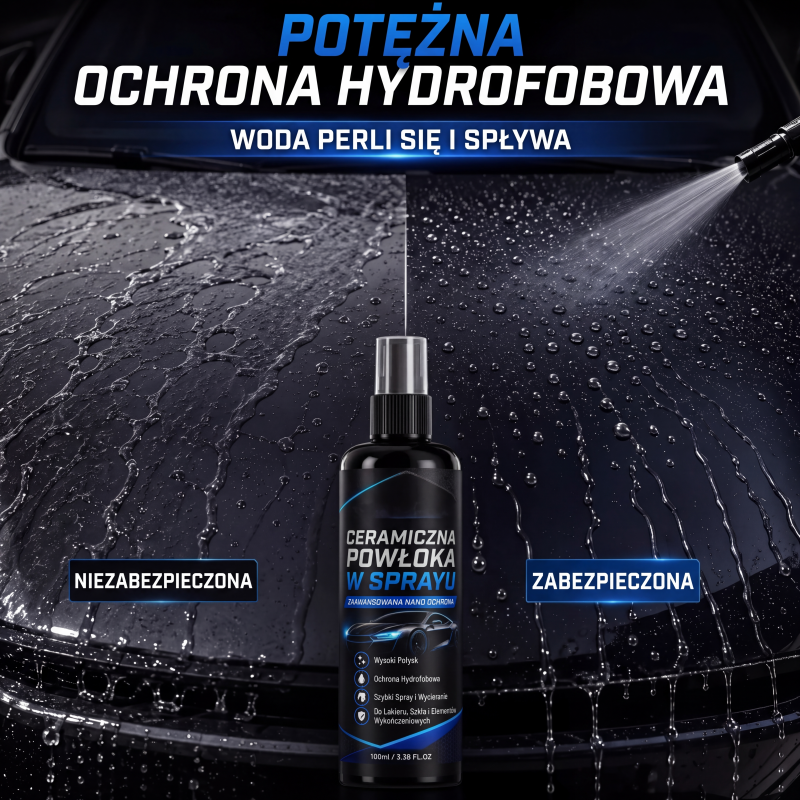 Keramický nano povlak ve spreji pro automobily
