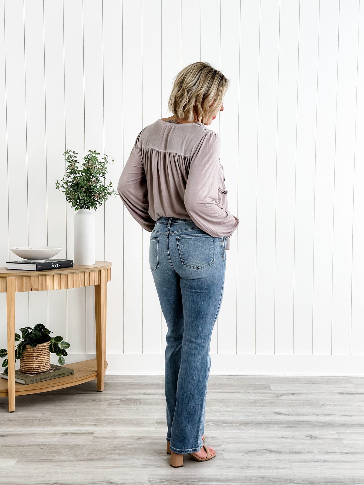 🏆Vyprané strečové džíny, které stahují bříško a zvedají boky👖