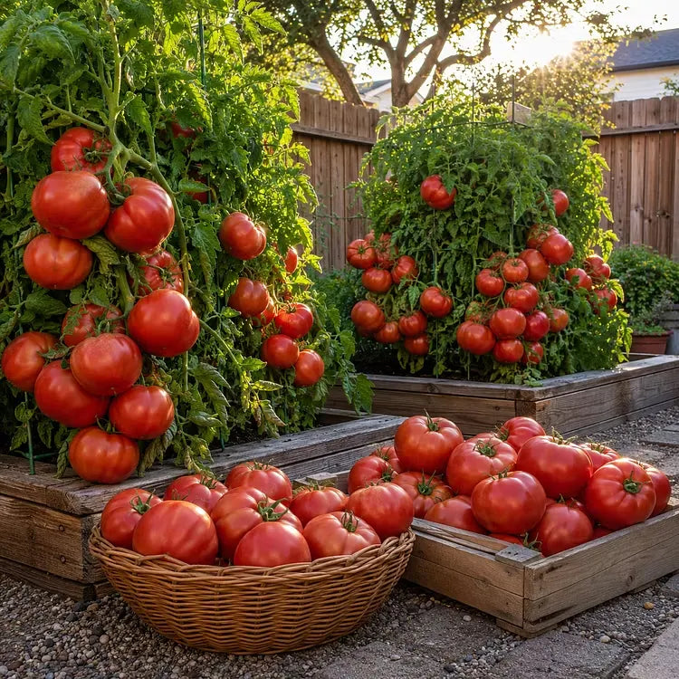 🍅 Semena rajčat Giant Vineman – Pěstujte si doma velká a lahodná rajčata