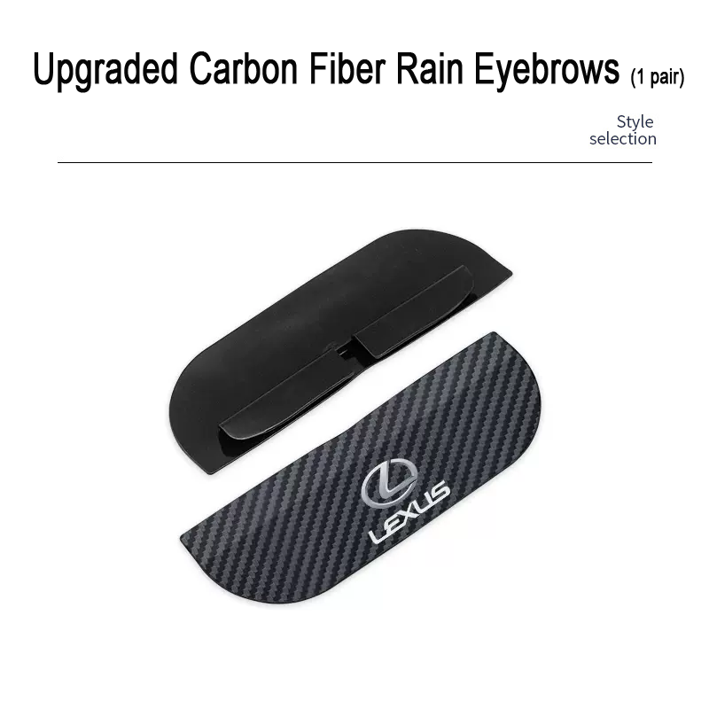 Žhavý výprodej ✨50% SLEVA ✨Uhlíkové vlákno Rain obočí ✨2 ks ✨